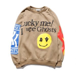Kanye West Crewneck Lucky Me I See Ghost Sweatshirt