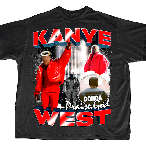 Kanye west vintage tee shirt