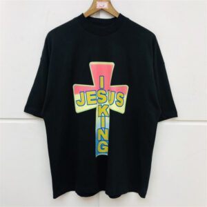 Kanye West Jesus Is King Oil Painted Casual Tshirts