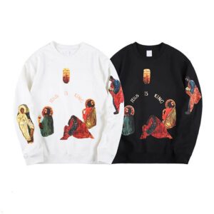 Jesus Is King Print Sweatshirt Hoodies