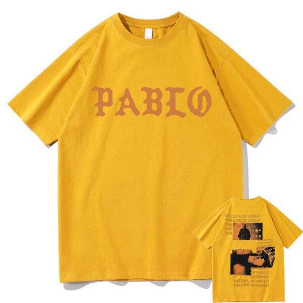 Kanye West The Life Of Pablo Oversized Tee Shirt