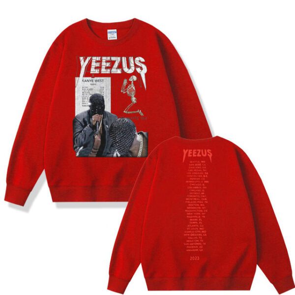 God Wants You Yeezus Printed Sweatshirt