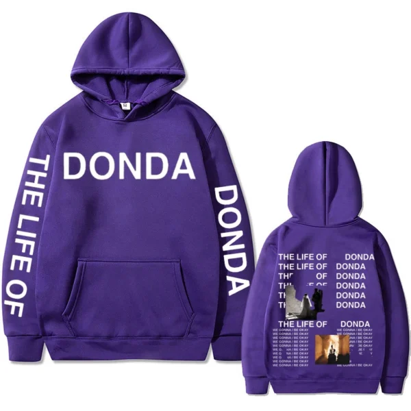 The Life Of Donda Graphics Hoodie