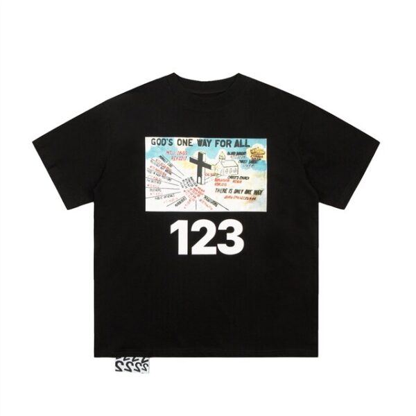 Rebis 123 Kanye West Men T Shirt Hip